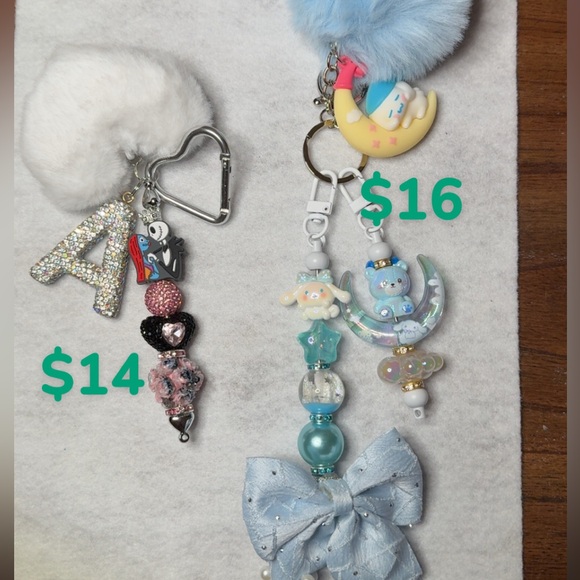 Cute Bunny Plush Toy Set - White and Tan - Picture 7 of 10